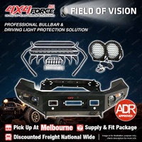 Ultimate Guard No Loop Bumper Bullbar Lights Side Steps for Ford Ranger PX MEL