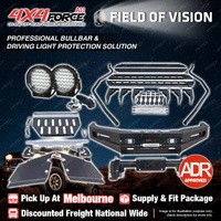 Ultimate Guard No Loop Bullbar Lights Side Steps for Toyota Hilux Vigo 12-15 MEL