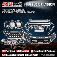 Ultimate Guard No Loop Bullbar Light Side Steps for Toyota Hilux Rocoo 21-On MEL