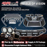 Ultimate Guard No Loop Bullbar Lights Side Steps for Toyota Landcruiser 100 MEL
