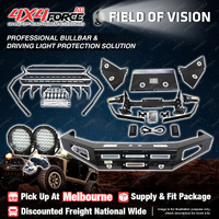 Ultimate Guard No Loop Bullbar Lights Side Steps for Toyota Landcruiser 200 MEL