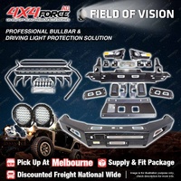 Ultimate Guard No Loop Bullbar Lights Side Step for Mazda BT-50 11-20 MEL