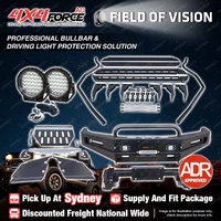 Safari Shield U Loop Bullbar Lights Side Steps for Toyota Hilux Vigo 12-15 SYD