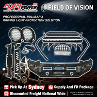 Ultimate Guard No Loop Bullbar Lights Side Steps for Isuzu D-Max 18-20 SYD