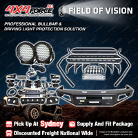 Ultimate Guard No Loop Bullbar Lights Side Steps for Nissan Navara D40 06-11 SYD