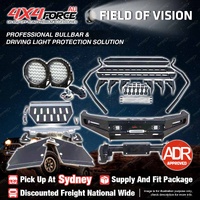 Ultimate Guard No Loop Bullbar Lights Side Steps for Toyota Hilux Vigo 12-15 SYD