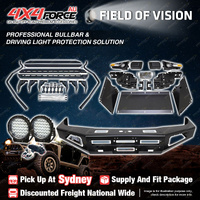 Ultimate Guard No Loop Bullbar Lights Side Steps for Toyota Landcruiser 100 SYD