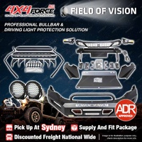 Safari Shield U Loop Bullbar Lights Side Steps for Isuzu D-max 21-23 SYD