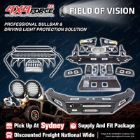 Ultimate Guard No Loop Bullbar Lights Side Step for Mazda BT-50 11-20 SYD