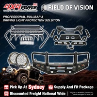 Armor Bullbar Skid Plate 3 LOOP light Side Steps for Ford Ranger PX T6 SYD Stock