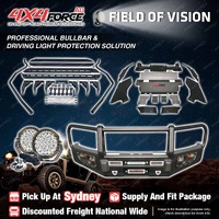 Armor Bullbar Skid Plate LOOP lights Side Steps for Toyota Hilux Revo SYD Stock