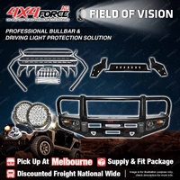 Armor Bullbar Skid Plate LOOP lights Side Steps for Isuzu D-Max 17-19 MEL Stock