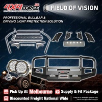 MEL Stock Armor Bullbar Guard Plate lights Side Step for Nissan Patrol Y61 00-04