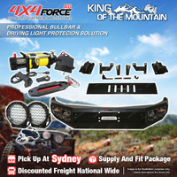 Ultimate Guard Bullbar No Loop Plate Light Winch for Mitsubishi Triton MQ SYD
