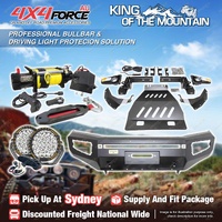 Performance Bullbar Skid Plate light Winch for Nissan Navara NP300 D23 SYD Stock