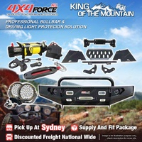 Safari Shield Bullbar Guard Plate light Winch for Toyota Hilux Vigo SYD Stock