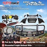 Armor Bullbar Guard Plate light Winch for Toyota Hilux Vigo 05-11 SYD Stock
