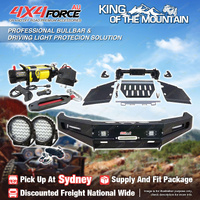 Ultimate Guard Bullbar No Loop Skid Plate Light Winch for Toyota Hilux Vigo SYD