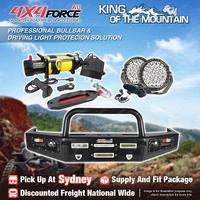 Safari Shield Bullbar Light Winch for Toyota Landcruiser 79 Dual Cab 07-16 SYD