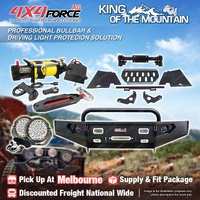 Safari Shield Bullbar Plate light Winch for Toyota Hilux Vigo 05-11 MEL Stock