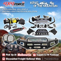 Safari Shield Bullbar U LOOP Guard Plate Light Winch for Toyota Hilux Vigo MEL