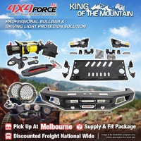 Ultimate Guard No Loop Bullbar Lights Winch for Toyota LandCruiser 79 Series MEL