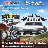 Ultimate Guard No Loop Bumper Bull Bar Light Winch for Toyota Prado 90 95 MEL