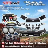Ultimate Guard No Loop Bullbar Drive Light Winch for Toyota Landcruiser 105 MEL