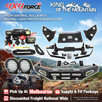 Ultimate Guard No Loop Bullbar Drive Light Winch for Toyota Landcruiser 200 MEL