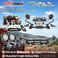 Ultimate Guard No Loop Bullbar Light Winch for Toyota Landcruiser 200 16-21 MEL