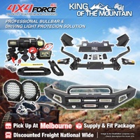 Safari Shield U Loop Bullbar Light Winch for Toyota Landcruiser 200 16-21 MEL
