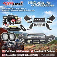 Safari Shield U Loop Bullbar Light Winch for Nissan Patrol Y61 GU 05-On MEL