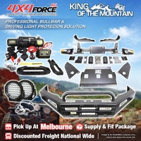 Safari Shield U Loop Bullbar Drive Light Winch for Toyota Hilux Rocoo 19-20 MEL