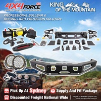 Ultimate Guard No Loop Bullbar Lights Winch for Ford Ranger T9 22-On SYD Stock