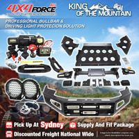 Ultimate Guard No Loop Bullbar Lights Winch for Toyota Hilux Rocoo 21-On SYD