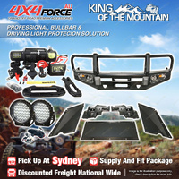 Premium Armor 3 Loop Bullbar Lights Winch for Toyota Landcruiser 100 Series SYD
