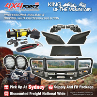 Premium Armor 3 Loop Bullbar Lights Winch for Toyota Landcruiser 105 Series SYD