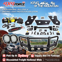 Premium Armor 3 Loop Bumper Bullbar Lights Winch for Ford Ranger T9 22-On SYD