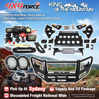 Premium Armor 3 Loop Bullbar Lights Winch for Toyota Hilux Rocoo 21-On SYD