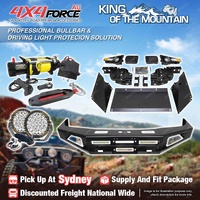 Ultimate Guard No Loop Bullbar Drive Light Winch for Toyota Landcruiser 100 SYD