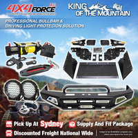 Safari Shield U Loop Bullbar Drive Light Winch for Toyota Landcruiser 100 SYD