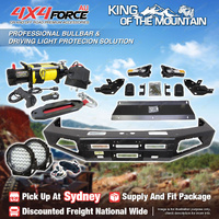 Ultimate Guard No Loop Bumper Bull Bar Light Winch for Toyota Prado 90 95 SYD