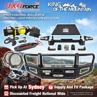 Premium Armor 3 Loop Bumper Bullbar Drive Light Winch for Toyota FJ Cruiser SYD