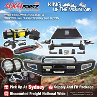 Safari Shield U Loop Bumper Bullbar Drive Light Winch for Toyota FJ Cruiser SYD