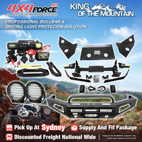 Safari Shield U Loop Bullbar Drive Light Winch for Toyota Landcruiser 200 SYD