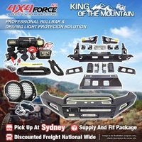 Safari Shield U Loop Bullbar Drive Light Winch for Mazda BT-50 11-20 SYD