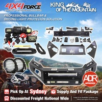 Ultimate Guard No Loop Bullbar Light Winch for Mitsubishi Triton MR 19-20 SYD