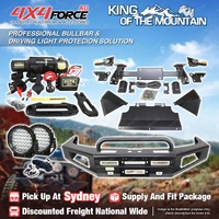 Safari Shield U Loop Bullbar Light Winch for Toyota Landcruiser Prado 150 SYD