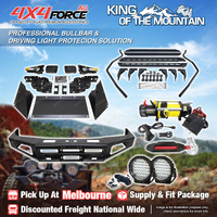 Ultimate Guard Bullbar Light Side Step Winch for Toyota Landcruiser 100 MEL
