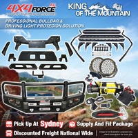 Armor Bumper Bullbar LOOP Lights Winch Side Step for Ford Ranger PX T7 SYD Stock